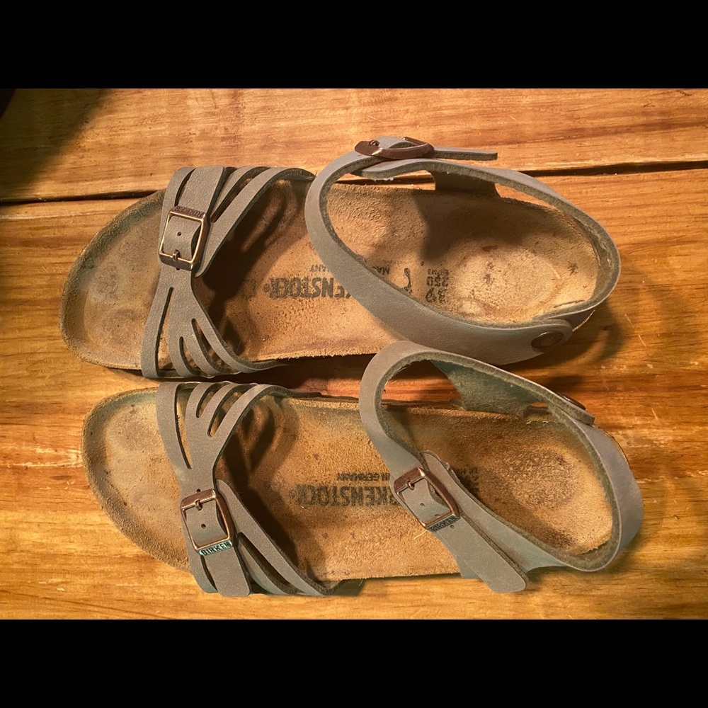 Womens Birkenstock ankle strap sandals